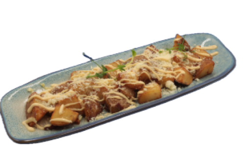 Пресни картофи с трюфел и пармезан / Fresh potatoes with truffle and parmesan